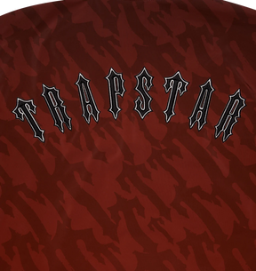 Stylische Trapstar Irongate T Rote Windbreaker Jacke – Leicht, Urban & Wetterfest