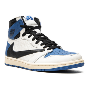 Exklusiver Air Jordan 1 High OG SP "Travis Scott Fragment" Military Blue Sneaker