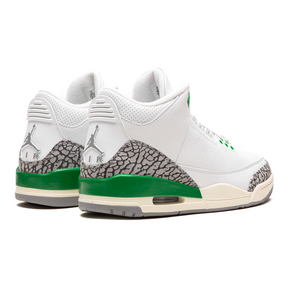 Air Jordan 3 "Lucky Green" Damen Sneaker: Ikonischer Stil und Komfort