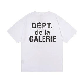 Gallery Dept. Kreatives Handgefertigtes Oversized T-Shirt mit Street-Art Deconstruction