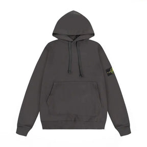 Luxuriöser Stone Island Hoodie Herren – Stylischer Kapuzenpullover mit Kompass-Patch