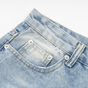 Gallery Dept. Künstlerische Handbemalte Jeans: Einzigartiger Streetwear Denim mit Farbklecksen