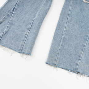 Gallery Dept. Künstlerische Handbemalte Jeans: Einzigartiger Streetwear Denim mit Farbklecksen