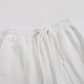 AMI Paris Herren Shorts: Stylisch, Bequem, Hochwertige Baumwolle, Vielseitig, Schwarz/Weiß