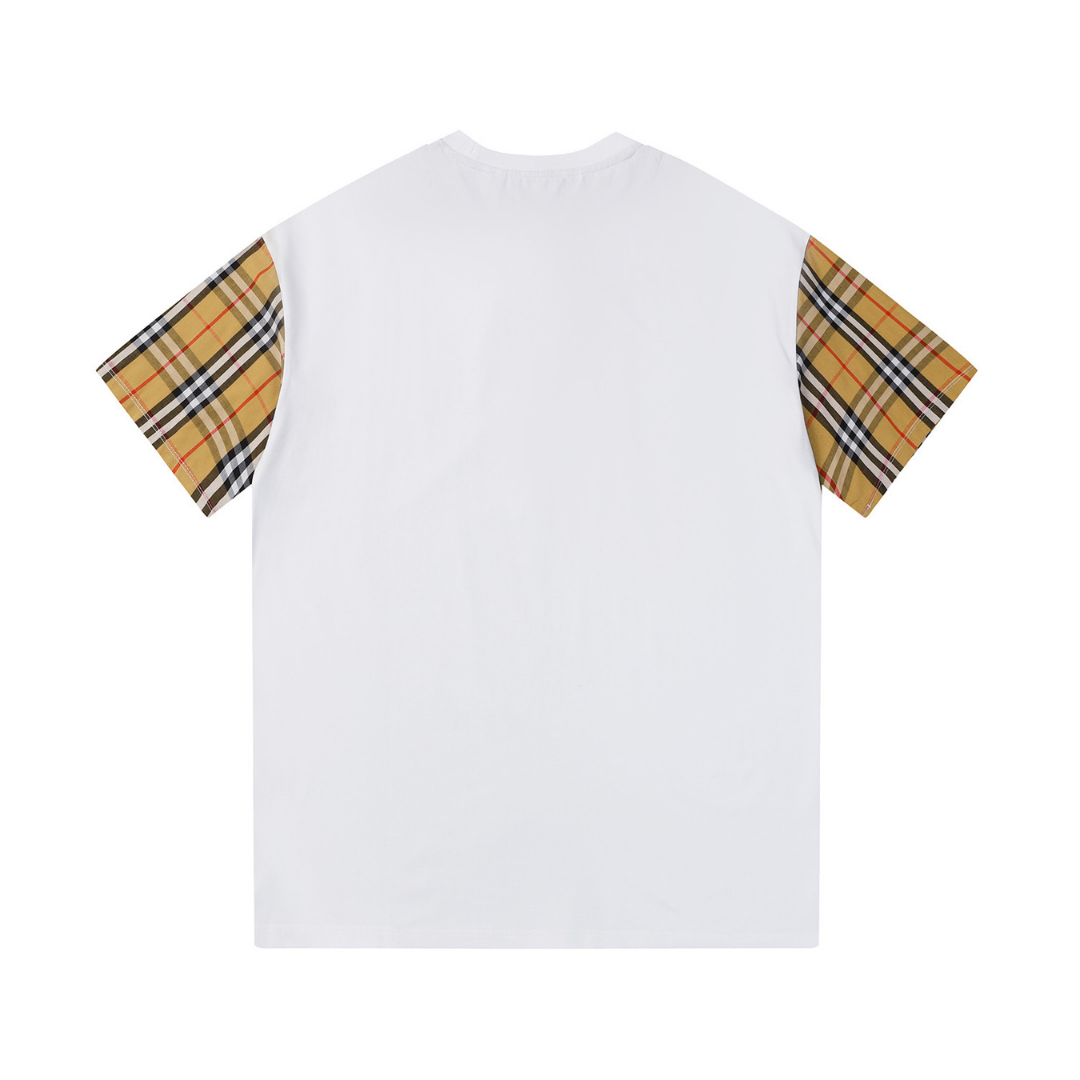 Elegantes Burberry Baumwoll T-Shirt für Herren – Klassisches Design, Hoher Tragekomfort