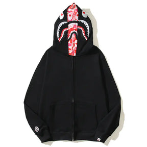 Exklusiver BAPE Affen-Camo Hoodie: Japanisches Streetwear-Design für deinen einzigartigen Stil