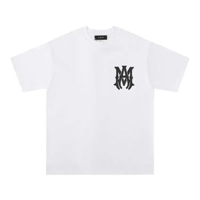 Amiri Luxus Logo T-Shirt Herren Schwarz Baumwolle Designer Streetwear Stil