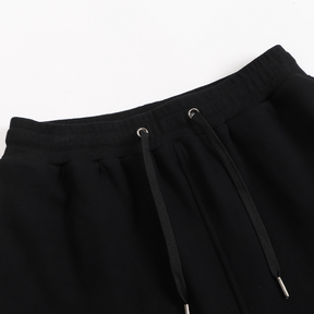 AMI Paris Herren Shorts: Stylisch, Bequem, Hochwertige Baumwolle, Vielseitig, Schwarz/Weiß
