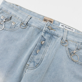 Gallery Dept. Handbemalte Designer-Denim Jeans für Herren – Einzigartige Streetwear Kunst