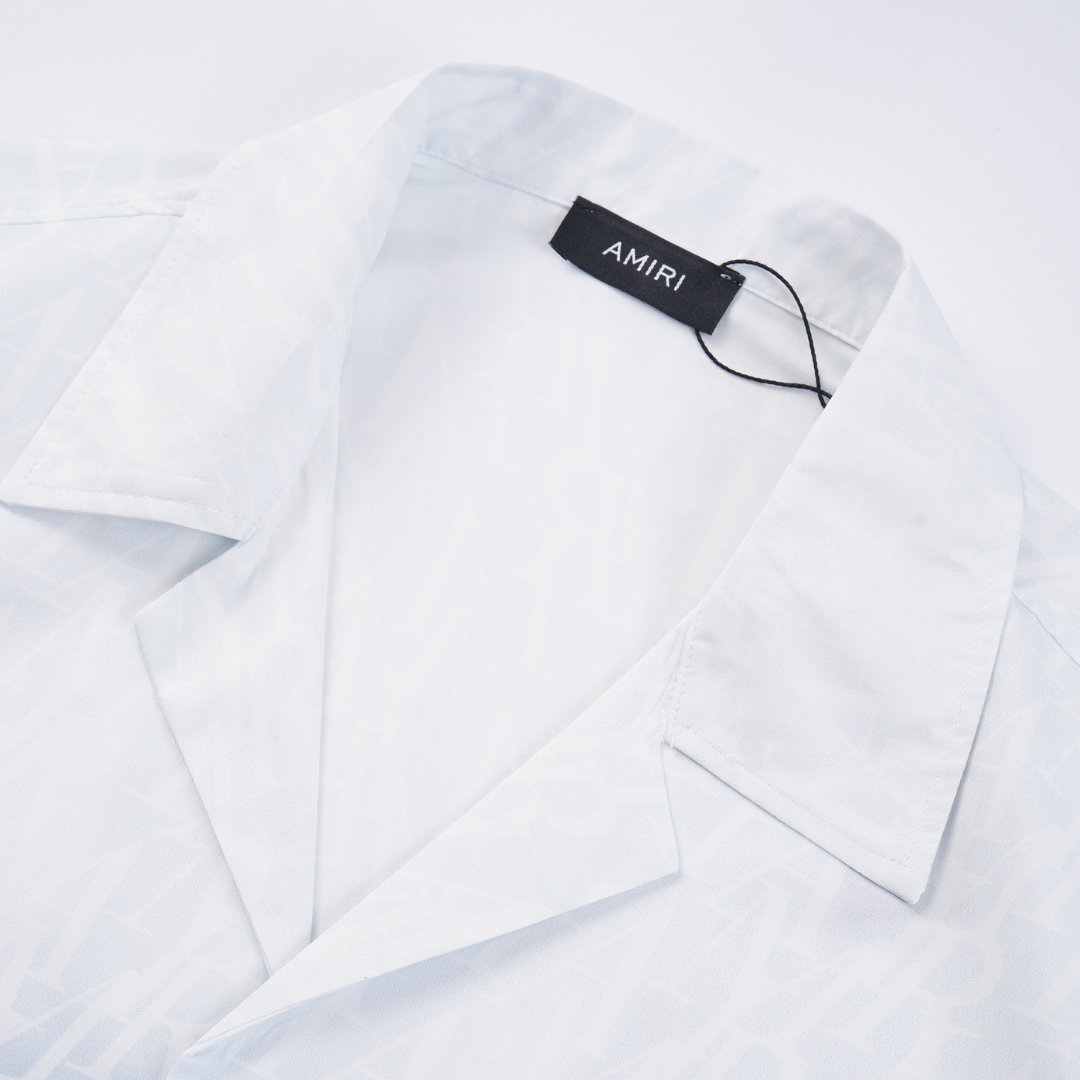 Amiri Monogramm Kurzarm-Set für Herren – Luxuriöses Sommer-Outfit mit Markenlogo