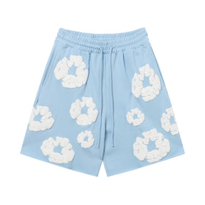 Denim Tears Himmelblaues Kurzarm-Set: Exklusiver Sommer-Style mit Komfort und Design