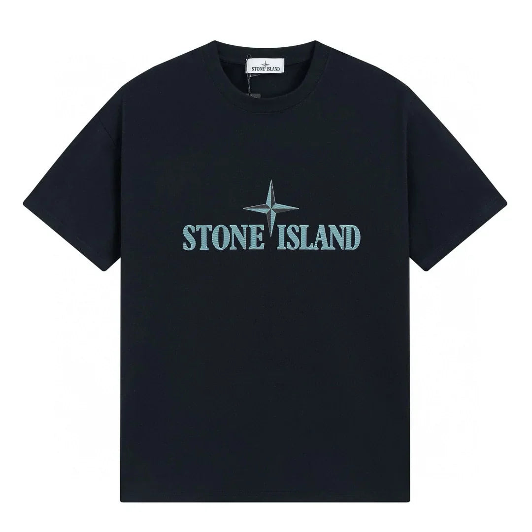 Stone Island Herren Monogramm T-Shirt – Premium Baumwolle – Stylisch & Bequem