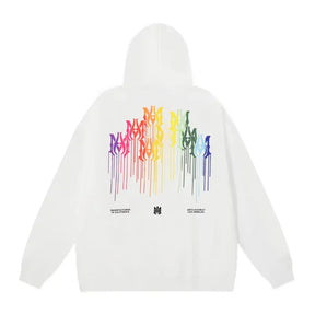 Exklusiver Amiri M.A. Drip Collage Hoodie – Luxuriöser Streetwear-Stil für Herren