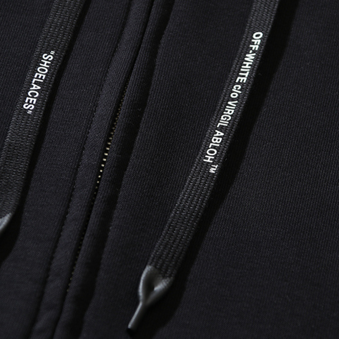 Off-White Monogramm Luxus Hoodie – Stylischer Kapuzenpullover für Herren