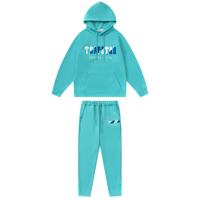 Trapstar Decoded Trainingsanzug Herren Set Bequem Urban Style Streetwear Schwarz
