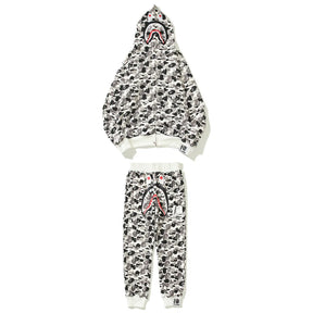 BAPE Shark Camo Trainingsanzug Set – Stylischer Streetwear Hoodie & Jogger