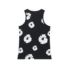 Denim Tears Schwarzes Baumwoll-Tanktop für Herren - Stilvoll & Modern
