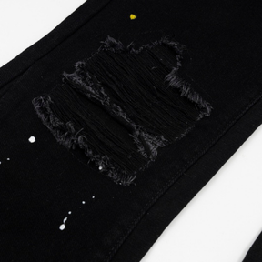 Gallery Dept. Designer-Jeans: Handbemalt, Einzigartig, Streetwear-Meisterwerk für Individualisten