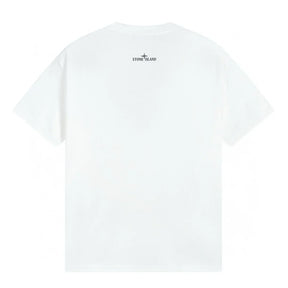 Stone Island Monochrom Herren Baumwoll T-Shirt - Ikonischer Urbaner Stil