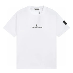 Stone Island Monogramm T-Shirt: Exklusives Herren Design aus Premium Baumwolle