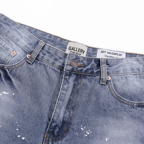 Gallery Dept. Handbemalte Denim Jeans: Einzigartiger Streetwear-Stil für Künstlerseelen