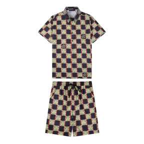 Exklusives Louis Vuitton Shorts-Set für Herren – Luxuriöser Stil, Ultimativer Sommer-Komfort