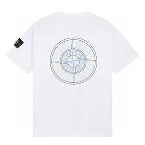 Stone Island Monogramm T-Shirt: Exklusives Herren Design aus Premium Baumwolle