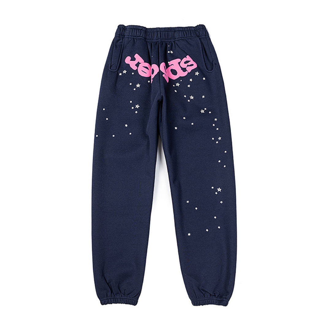 Exklusiver SP5DER Streetwear-Jogginganzug: Stylisches Design, Hoher Komfort für Herren