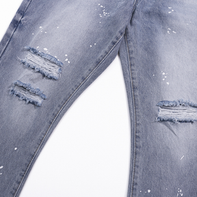 Gallery Dept. Handbemalte Denim Jeans: Einzigartiger Streetwear-Stil für Künstlerseelen