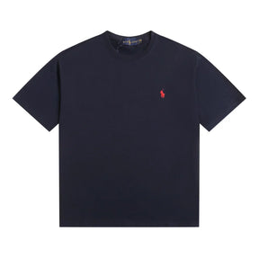Polo Ralph Lauren Marineblaues T-Shirt – Klassisch, Bequem, Stilvoll für Herren
