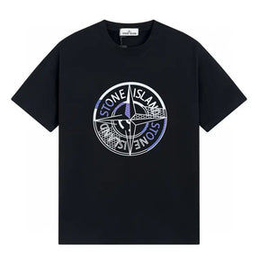 Stone Island Monochromes T-Shirt Herren Baumwolle Exklusives Design Komfortabel
