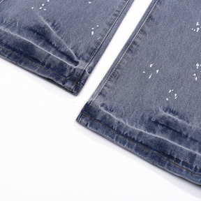 Gallery Dept. Handbemalte Denim Jeans: Einzigartiger Streetwear-Stil für Künstlerseelen