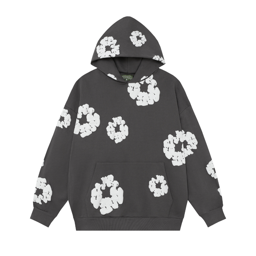 Denim Tears Carbon Trainingsanzug: Stylisch, Bequem, Exklusiv für Modernen Streetwear Look