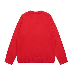 Eleganter AMI Paris Unisex Strickpullover – Zeitloser Komfort & Luxuriöser Stil