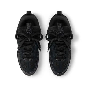 Exklusiver Louis Vuitton Skate Sneaker Schwarz Swarovski Kristalle Luxus Sportschuh