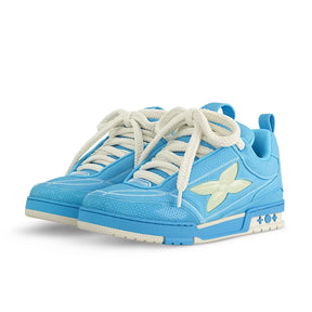 Louis Vuitton Skate Sneakers Blau – Luxuriöse Designer Sportschuhe für Herren