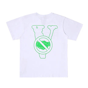 V-LONE 'No Friends' Statement T-Shirt: Lässiges Baumwoll-Streetwear-Design für Individualisten