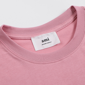 AMI Paris Unisex T-Shirt – Hochwertige Baumwolle mit Herz-Logo für stilvollen Komfort