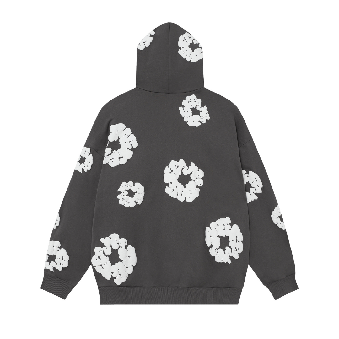 Denim Tears Carbon Trainingsanzug: Stylisch, Bequem, Exklusiv für Modernen Streetwear Look