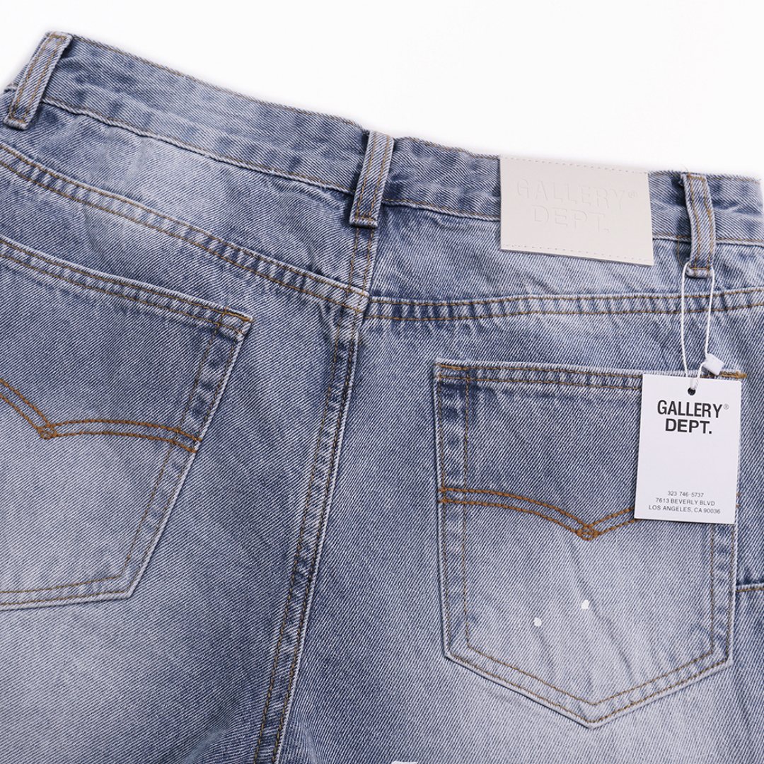 Gallery Dept. Handbemalte Denim Jeans: Einzigartiger Streetwear-Stil für Künstlerseelen