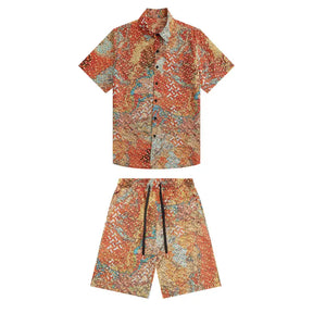 Burberry Luxus Kurzset Herren Sommer Outfit Designer Baumwolle Freizeit Anzug
