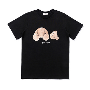 Palm Angels Bären T-Shirt: Ikonisches Designer-Shirt Baumwolle Urbaner Style