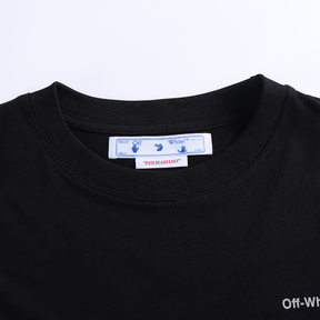 Off-White Monogramm T-Shirt Luxus Streetwear Baumwolle Herren Damen Stylisch Bequem