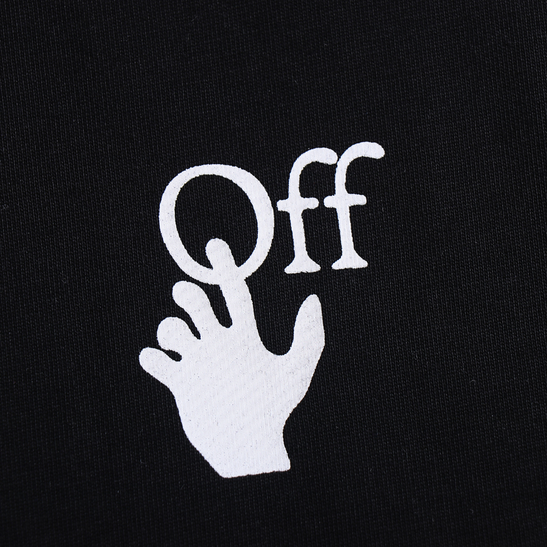 Exklusives Off-White Monogramm Designer T-Shirt – Luxuriöser Streetwear für Herren