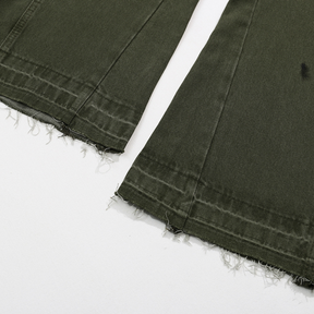 Einzigartige Gallery Dept. Handbemalte Denim-Jeans – Künstlerisch, Lässig, Statement-Stil