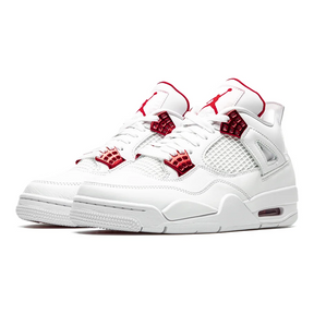 Air Jordan 4 Retro „Metallic Pack – University Red“: Klassischer Herren-Sneaker, auffällig, bequem
