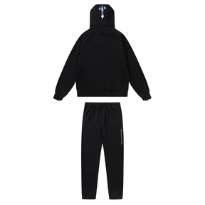 Trapstar Decoded 2.0 Blauer Kapuzen-Jogginganzug – Stylischer Streetwear Komfort