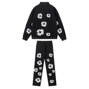Denim Tears Exklusives Schwarzes Set: Stilvolle Mode mit kultureller Tiefe