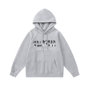 Trapstar Decoded Grauer Trainingsanzug: Luxuriöser Streetwear-Stil für Herren, Bequem & Trendy