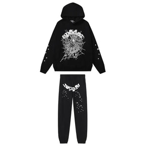 SP5DER Young Thug Streetwear Trainingsanzug Herren Urban Mode Komfort Design